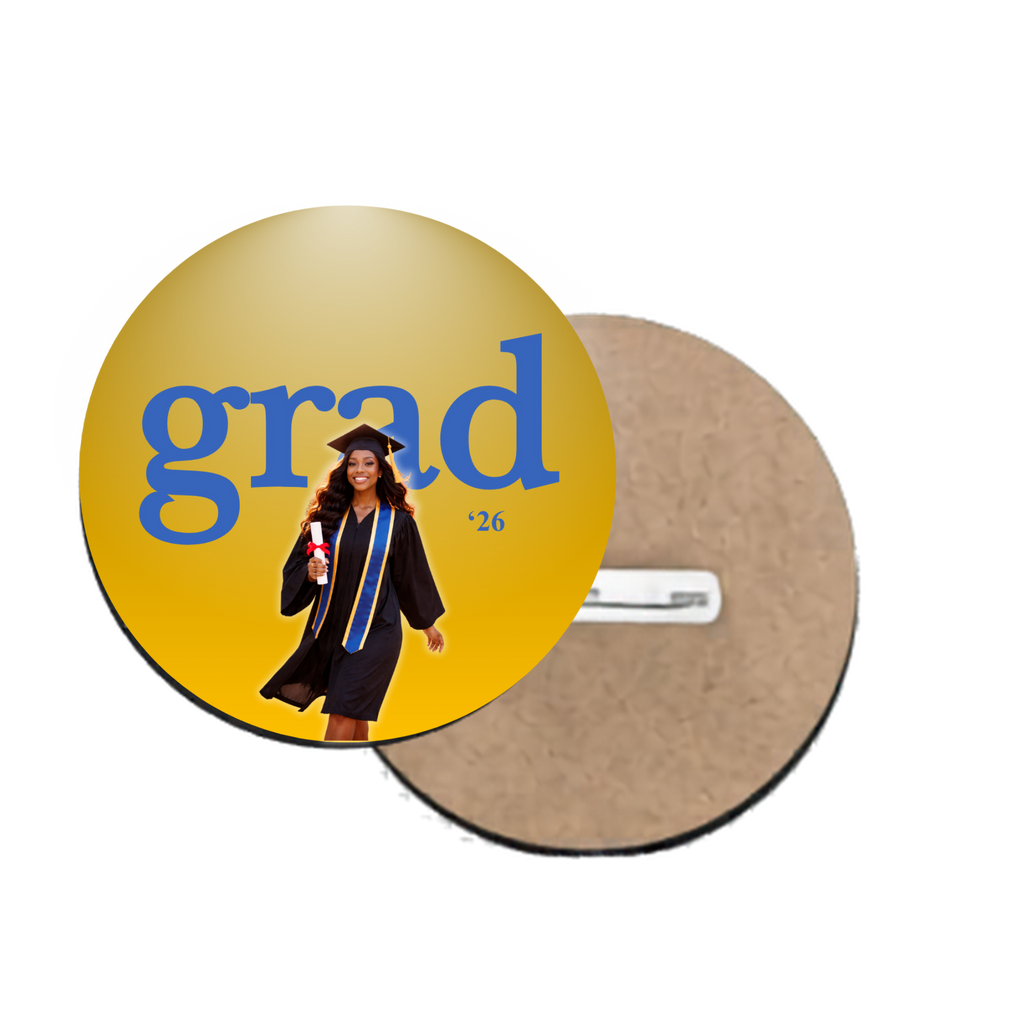 Graduation Button Pins