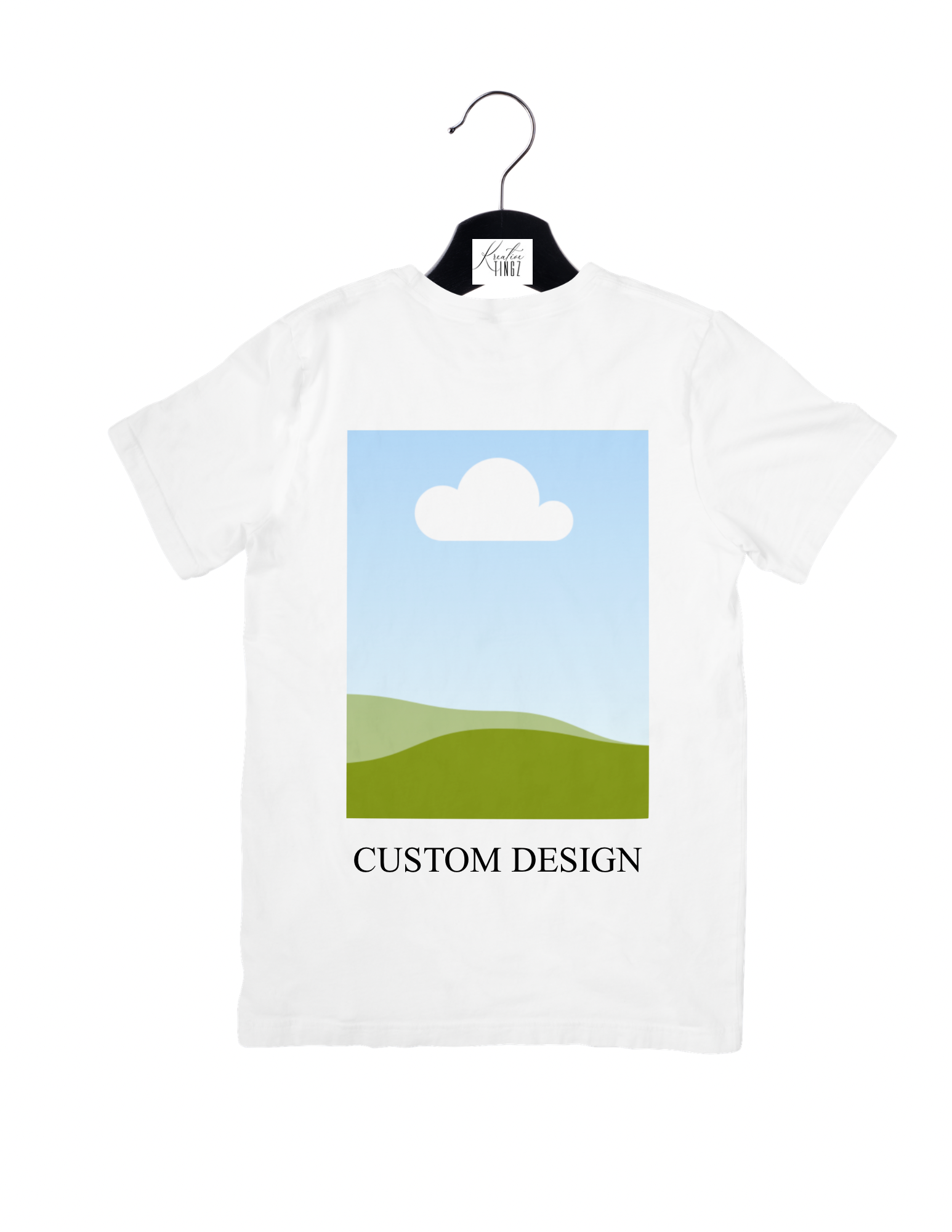 Custom Front/Center Design T-shirt